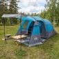 Preview: ARDEBO.de - Tunnelzelt 390 x 215 x 152 cm Blau