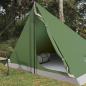 Preview: Trekkingzelt 4 Personen Grün 185T Polyester mit PU-Beschichtung