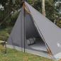 Preview: Trekkingzelt 4 Personen Grau und Orange