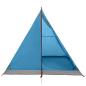 Preview: Trekkingzelt 2 Personen Blau 185T Polyester mit PU-Beschichtung