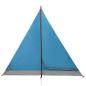 Preview: Trekkingzelt 2 Personen Blau 185T Polyester mit PU-Beschichtung