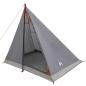 Preview: Trekkingzelt 2 Personen Grau und Orange