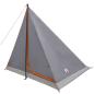 Preview: Trekkingzelt 2 Personen Grau und Orange