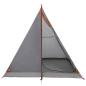 Preview: Trekkingzelt 2 Personen Grau und Orange