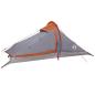 Preview: Trekkingzelt 4 Personen Grau und Orange