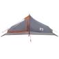 Preview: Trekkingzelt 4 Personen Grau und Orange