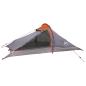 Preview: Trekkingzelt 2 Personen Grau und Orange