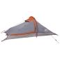 Preview: Trekkingzelt 2 Personen Grau und Orange