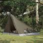 Preview: ARDEBO.de - Trekkingzelt 4 Personen Braun und Grau
