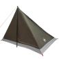 Preview: Trekkingzelt 4 Personen Braun und Grau