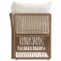 Preview: Garten-Sofa 2-Sitzanzahl Beige Poly-Rattan
