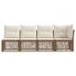Preview: 4-Sitzer Sofa mit linker Armlehne 4 stk. 4-Sitzanzahl Beige