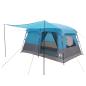 Preview: Familienzelt 6 Personen Blau Polyester