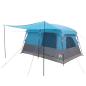 Preview: Familienzelt 6 Personen Blau Polyester
