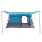 Preview: Familienzelt 6 Personen Blau Polyester