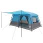 Preview: Familienzelt 10 Personen Blau Polyester und Stahl