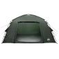 Preview: Hütten-Zelt 4 Personen Armeegrün Polyester