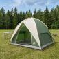 Preview: ARDEBO.de - Campingzelt mit Regenhaube wasserdicht 3 Personen Grün