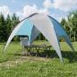 Preview: Campingzelt mit Regenhaube wasserdicht 3 Personen Blau