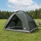 Preview: ARDEBO.de - Campingzelt mit Regenhaube wasserdicht Kuppel Olivegrün