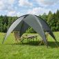 Preview: Campingzelt mit Regenhaube wasserdicht Kuppel Olivegrün