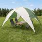 Preview: Campingzelt mit Regenhaube wasserdicht 4 Personen Grün