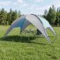 Preview: Campingzelt mit Regenhaube wasserdicht 4 Personen Blau
