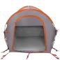 Preview: Autozelt 200 x 170 x 170 cm Grau und Orange Polyester und Stahl