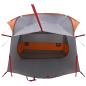 Preview: Heckklappen-Zelt mit Regenfly, wasserabweisend Grau und Orange