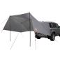 Preview: Autozelt 308 x 215 x 220 cm Grau und Orange Polyester und Stahl