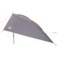 Preview: Autozelt 308 x 215 x 220 cm Grau und Orange Polyester und Stahl