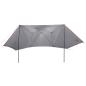 Preview: Autozelt Grau und Orange 350 x 250 cm Polyester und Stahl