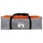Preview: Autozelt Grau und Orange 350 x 250 cm Polyester und Stahl
