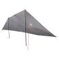 Preview: Fahrzeugmarkise Grau und Orange 500 x 515 x 215 cm