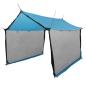 Preview: Camping-Tarp mit Netzwänden Blau 340 x 260 x 220 cm