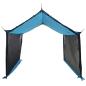 Preview: Camping-Tarp mit Netzwänden Blau 340 x 260 x 220 cm
