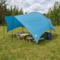 Preview: ARDEBO.de - Camping Tarp Wasserfest Blau 550 x 400 x 230 cm