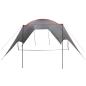 Preview: Camping Tarp Wasserfest Grau und Orange 550 x 400 x 230 cm