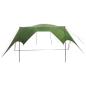 Preview: Camping Tarp Wasserfest Grün 690 x 580 x 255 cm