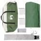 Preview: Camping Tarp Wasserfest Grün 690 x 580 x 255 cm