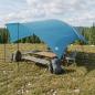 Preview: ARDEBO.de - Camping Tarp Wasserfest Blau 695 x 580 x 200 cm