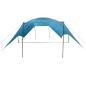 Preview: Camping Tarp Wasserfest Blau 695 x 580 x 200 cm