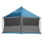 Preview: Familienzelt Blau 450 x 400 x 265 cm Polyester und Stahl