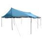 Preview: Familienzelt Blau 600 x 400 x 268 cm Polyester und Stahl