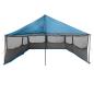 Preview: Familienzelt Blau 600 x 400 x 268 cm Polyester und Stahl