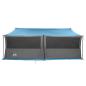 Preview: Familienzelt Blau 600 x 400 x 268 cm Polyester und Stahl