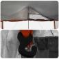 Preview: Familienzelt mit Dach Grau und Orange 600 x 400 x 268 cm