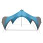 Preview: Party-Zelt Blau 500 x 500 x 352 cm Polyester und Stahl