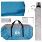 Preview: Party-Zelt Blau 500 x 500 x 352 cm Polyester und Stahl