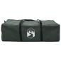 Preview: Party-Zelt Armeegrün 500 x 500 x 352 cm Polyester und Stahl